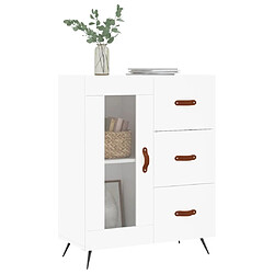 Avis Maison Chic Buffet,Meuble de Rangement,commode pour salon,Cuisine blanc 69,5x34x90 cm bois d'ingénierie -MN76164