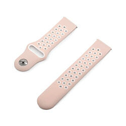 Bracelet Sportystyle Phonecare pour Xiaomi Watch S3 - rose / blanche 