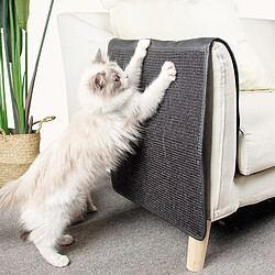 Acheter Universal Canapé en sisal, cuir, sable, coussin de protection, canapé bicolore, griffes, rasoir, fourniture pour chat.