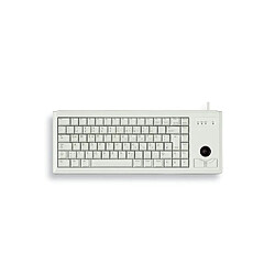 CHERRY Clavier G84-4400 - Filaire - USB Qwerty - Gris clair