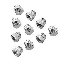 10Pieces écrous à Tête Hexagonale Noix De Dôme En Acier Inoxydable Pour Les Filets De Vis Des Boulons M6 vis Collier