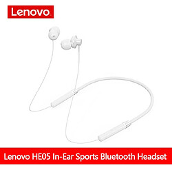 Universal Écouteurs Lenovo Bluetooth sans fil stéréo sport IPX5 étanche bouchons d'oreille sport casque anti-bruit magnétique casque d'exécution casque Bluetooth casque 