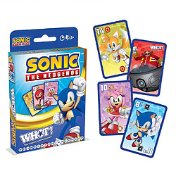 Winning Moves Sonic the Hedgehog - WHOT ! Jeu de société (Multilingue)