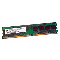 Micron Tech 512Mo RAM Micron MT8HTF6464AY-53EB8 DDR2 PC2-4200U 533Mhz 240Pin 1Rx8 1.8v CL4 · Occasion 