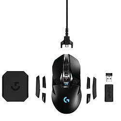 Universal Souris gaming sans fil RGB 16000dpi mise à niveau pour les gamers sportifs E