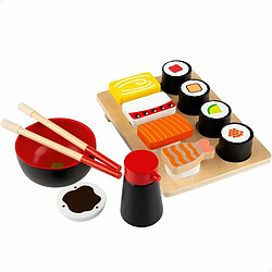 Jeu en bois Woomax Sushi 14 Pièces (6 Unités)