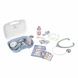 Smoby - Baby Care - Mallette de Soins - Jouet d'Imitation Pédiatre - 19 Accessoires - Poignée de Transport - 240306