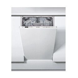 Lave-vaisselle 45cm 10 couverts 49db tout intégrable - dsic3m19 - INDESIT 