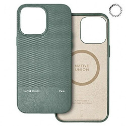 NATIVE UNION Coque Arrière pour iPhone 15 Pro Max (RE)CLASSIC Vert