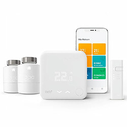 TADO Thermostat connecté Filaire Kit de démarrage V3+ et 2 tetes