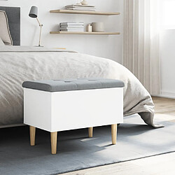 Avis Maison Chic Banc de rangement | Meuble de rangement d'Entrée | Coffres d'Intérieur blanc 62x42x46 cm bois d'ingénierie -MN15864