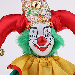 Porcelaine poupées clowns pied suspendu amusants pas cher