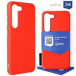 Coque pour Samsung S23 Plus Souple Mat Anti-Chutes 1.25m 3mk Matt Case rouge 