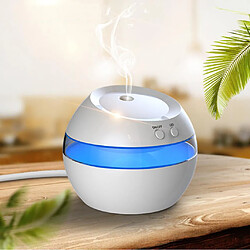 humidificateur à ultrasons led blanc diffuseur d'aromathérapie machine blanc pas cher