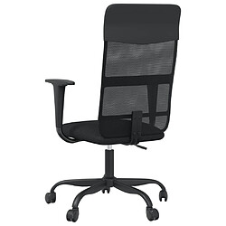 Maison Chic Chaise Gaming | Chaise de bureau Ergonomique Fauteuil réglable en hauteur noir -GKD50616 pas cher