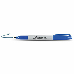 Marqueur permanent Sharpie Fine Point Bleu 