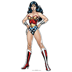 Star Cutouts Figurine en carton Wonder Woman (Mini Format) - Haut 92 cm 