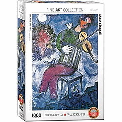 Eurographics Marc chagall Le Violoniste Bleu Puzzle (1000 piAces) 