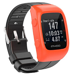 Wewoo Protection écran Étui de en silicone Smart Watch pour POLAR M430 Orange