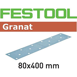 Abrasifs FESTOOL STF 80X400 P100 GR - Boite de 50 - 499631