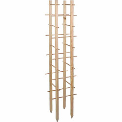 Esschert Garden Support en bois de pin pour plantes 4 piquets Tour.