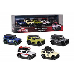 Voitures Majorette Jimny Giftpack 5 pièces