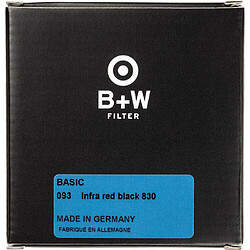 Acheter B+W 830/093 Filtre IR Noir Rouge (39 mm)