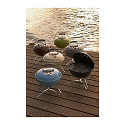 WEBER Barbecue a charbon portable Smokey Joe Premium O37 cm - Acier chrome - Noir