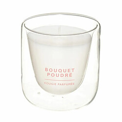 Bougie Parfumée En Verre Ilan 130g Bouquet Poudré