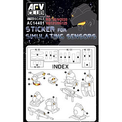 Afv Club Sticker for Simulating Sensors - 1:144e - AFV-Club