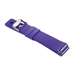 Wewoo Bracelet pour montre connectée Fitbit Versa Simple Mode De En Silicone Violet pas cher