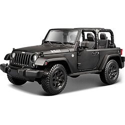 Universal 1: 18 Jeep Vogler noir mat première édition très détaillée moulée sous pression modèle de précision modèle de voiture collection cadeau | moulée sous pression.(Le noir)