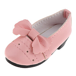 1/3 Chaussures BJD Bowknot Talons hauts pour Dollfie Girl Dress-up Accessoire Rose Chaussures BJD 1/3