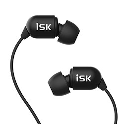 Wewoo Écouteur intra-auriculaire ISK SEM5 3.5mm HiFi Stéréo Dans L'oreille Moniteur pour Téléphone Ordinateur Réseau K Chanson Casques