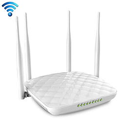 Wewoo Routeur blanc sans fil 2.4GHz 300Mbps WiFi avec 4 * 5dBi Antennes externes 