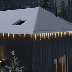 Acheter vidaXL Guirlande lumineuse à glaçons de Noël 40 pcs Blanc Acrylique