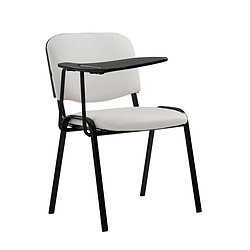 Non Chaise Ken avec table pliante simili cuir