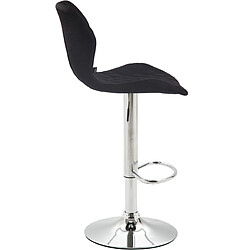 Avis Non Tabouret de bar tissu liège chrome