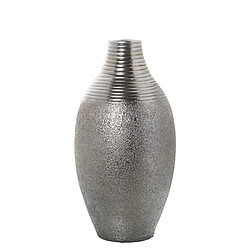 Vase Alexandra House Living Argenté Céramique 26 x 27 x 49 cm