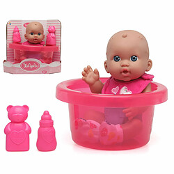 BigBuy Fun Bébé poupée Bathtub