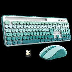 Pack Premium Clavier sans fil + SOURIS sans fil optique Wireless Desktop ADVANCE nano récepteur USB