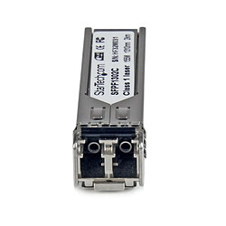 Avis StarTech.com Module transceiver SFP Mini-GBIC à fibre optique multimode LC 100 Mbit/s DDM - Compatible Cisco GLC-FE-100FX - 2 km