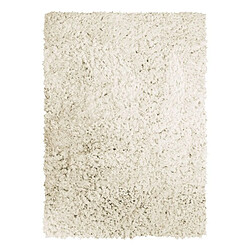 Thedecofactory AUTHENTIK - Tapis tout doux fausse fourrure beige 120x170