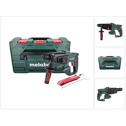 Perforateur SDSPlus sansfil Metabo KHA 18 LTX 18 V sans batterie ni chargeur coffret MetaLoc