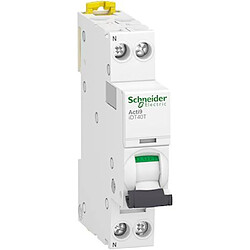 disjoncteur - schneider acti9 idt40t - 2 pôles - 2a - courbe c - 6 ka - schneider electric a9p22602