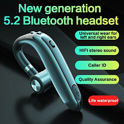 GUPBOO V20 casque sans fil Bluetooth longue veille crochet d'oreille casque stéréo d'affaires mains libres disque appel casque de sport 