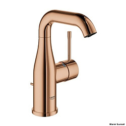 Acheter GROHE - Mitigeur monocommande lavabo Taille M Essence, cool sunrise brossé - finition doré brillant