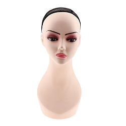 mannequin femme tête modèle perruques faisant chapeaux casquette rack lunettes de soleil