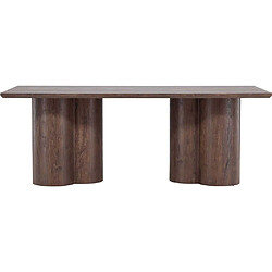 Acheter Venture Home Table de repas 100 x 210 cm Olivia mocca.