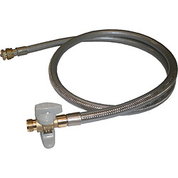 Banides & Debeaurain robinet gaz - roai - m / m - robiflex - flexible 1.50 m et bouchon - diamètre 15 x 21 mm - banides 0239105 